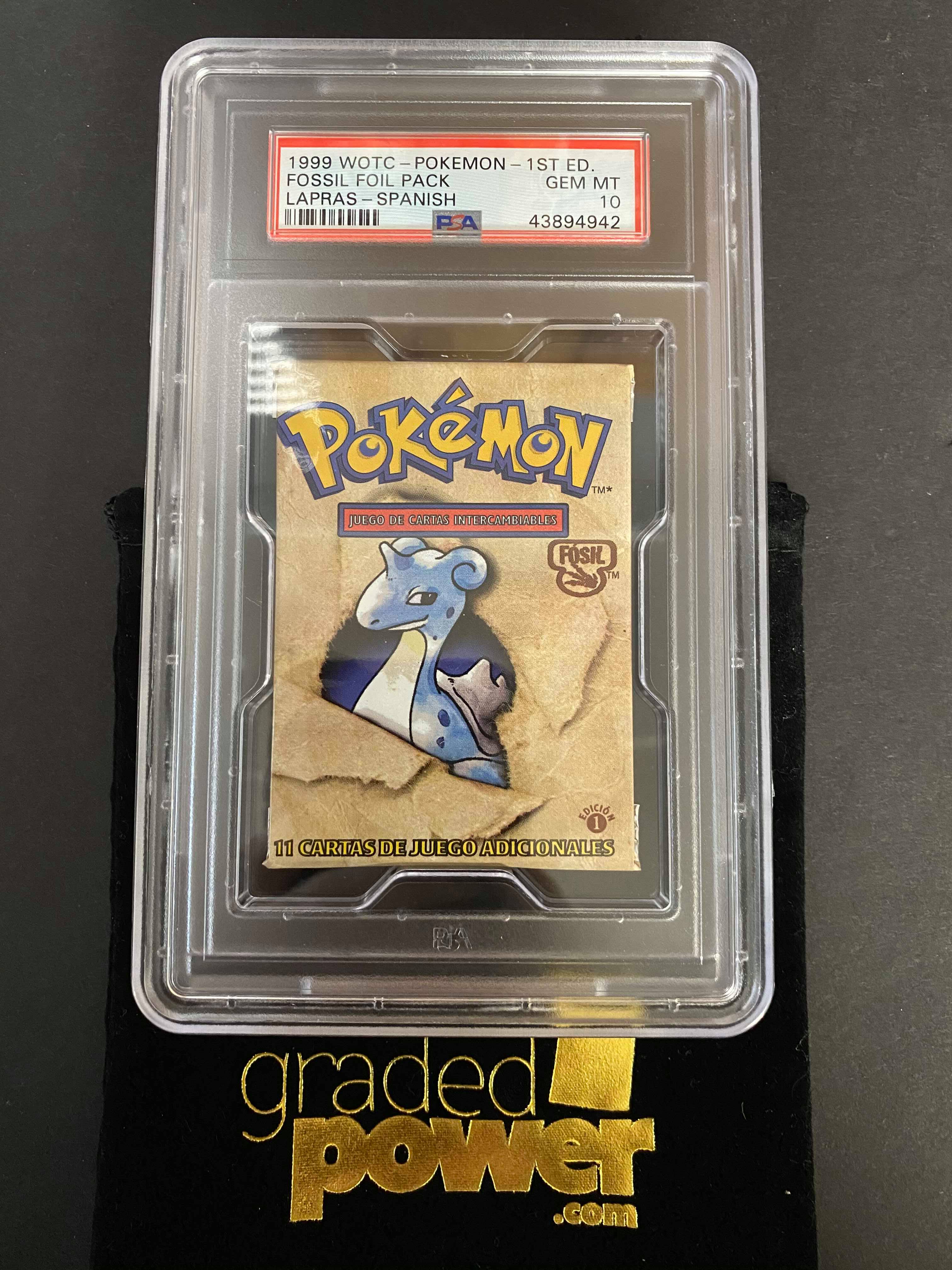 Pokemon Lapras 10 1st edition selling